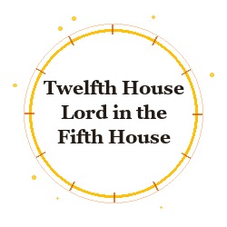 Twelfth House Lord in the Fifth House